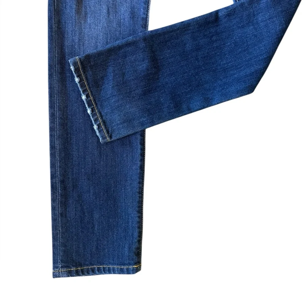 CABI Style #3045 Slim Boyfriend distressed stretch jeans size 0 - Picture 4 of 8